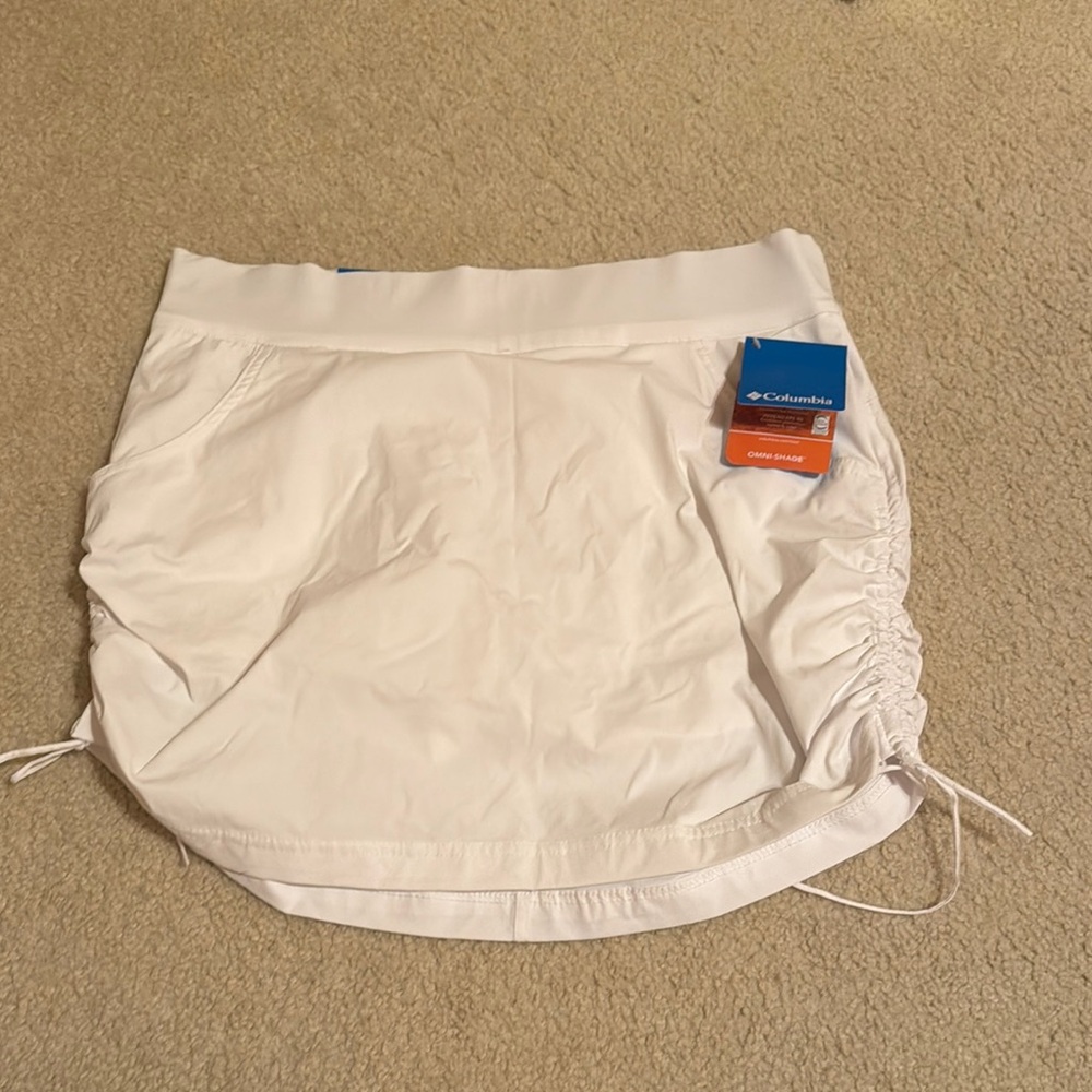 Columbia White Skort